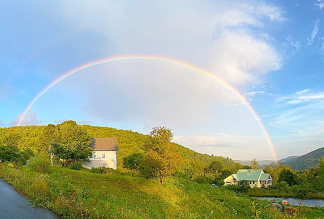 Incredible double rainbow