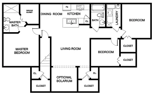 Floor plan The Catalina