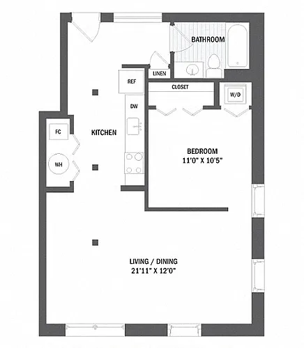 Floor plan S1 - Mill