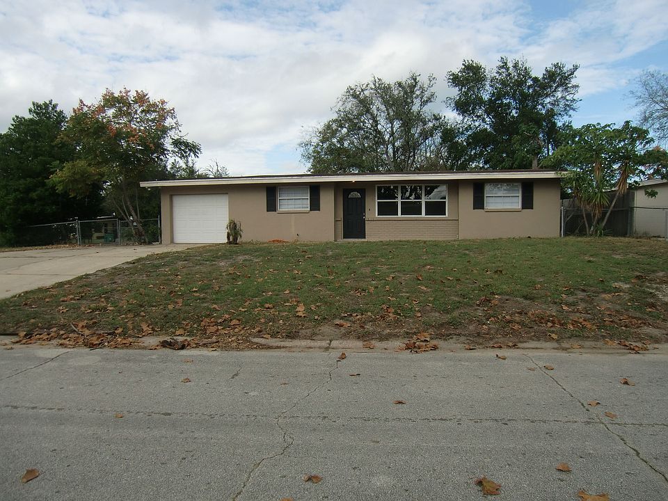 large fenced corner lot