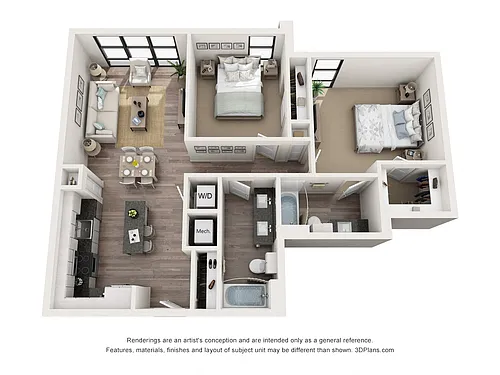 Floor plan B2B