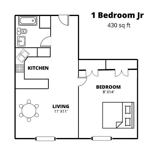 Floor plan 1 Junior