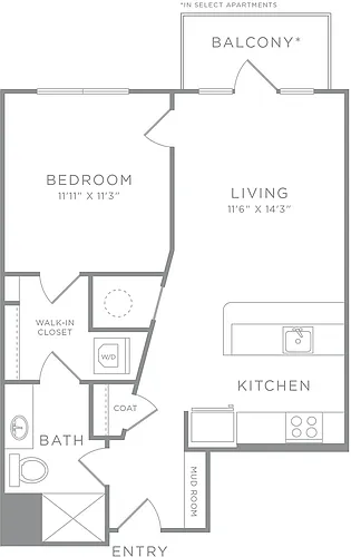 Floor plan A51