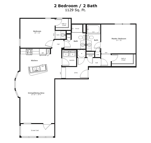 Floor plan Misty
