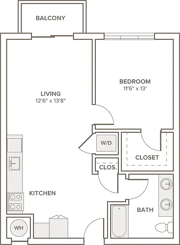 Floor plan A01