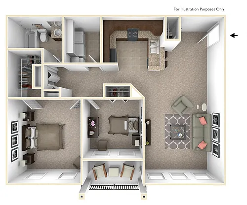 Floor plan Candace