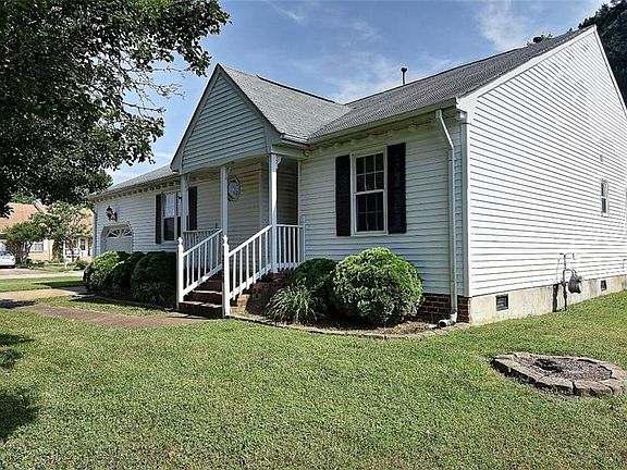 Set apart from neighbors on corner lot