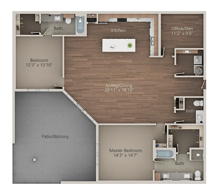 Floor plan B10