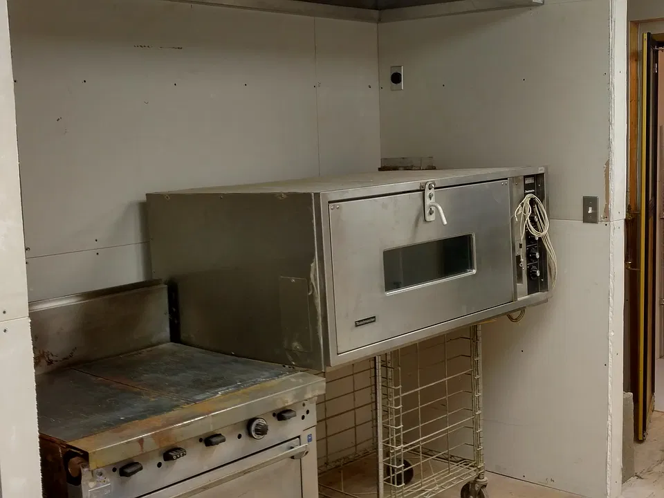 Deck Oven not in building