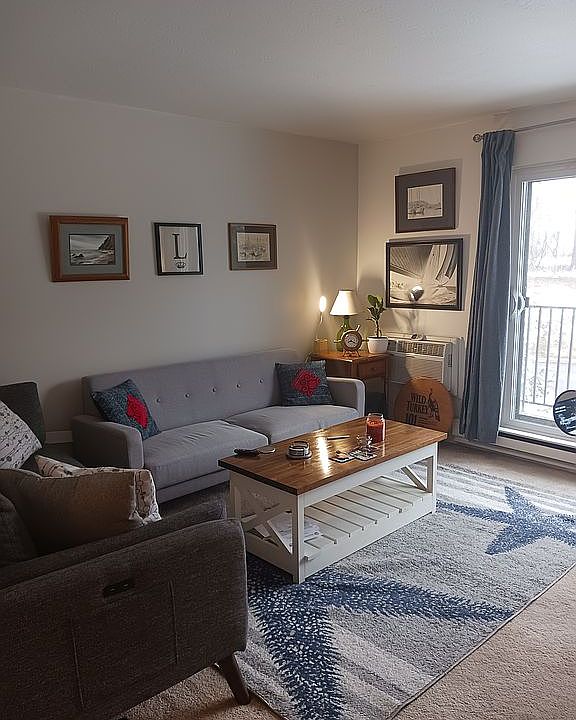 Living area from entryway