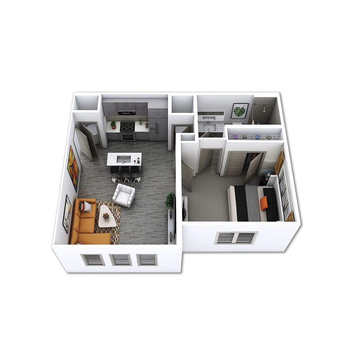 Floor plan A1