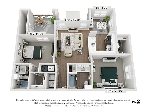 Floor plan B2