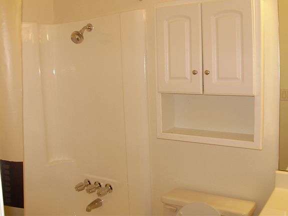 Updated tub, shower
