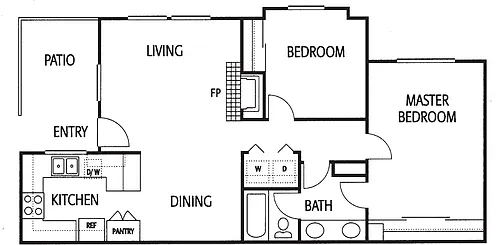 Floor plan Avalon