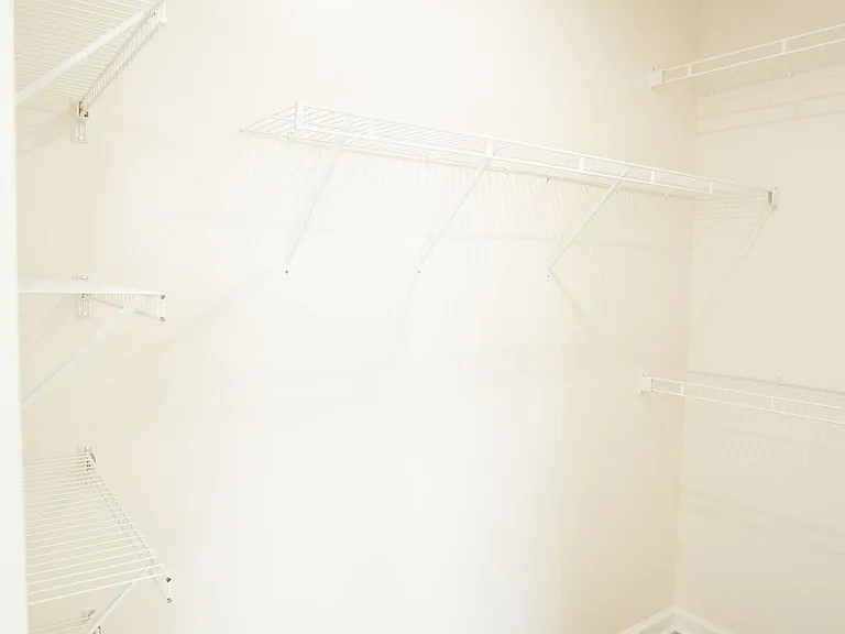 Master bedroom walk-in closet
