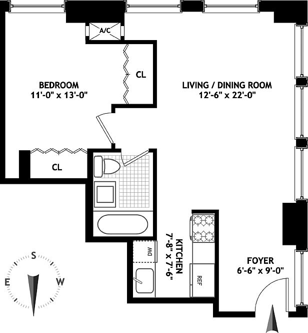 1st image of 88 Greenwich St APT 2107
