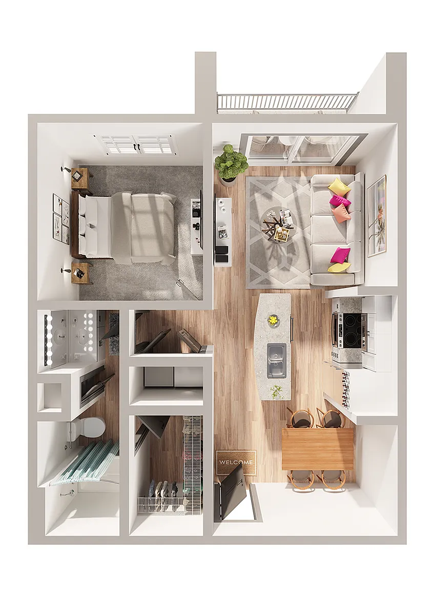 Floor plan A1L