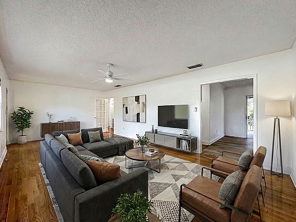 Living Room (staged to show size)