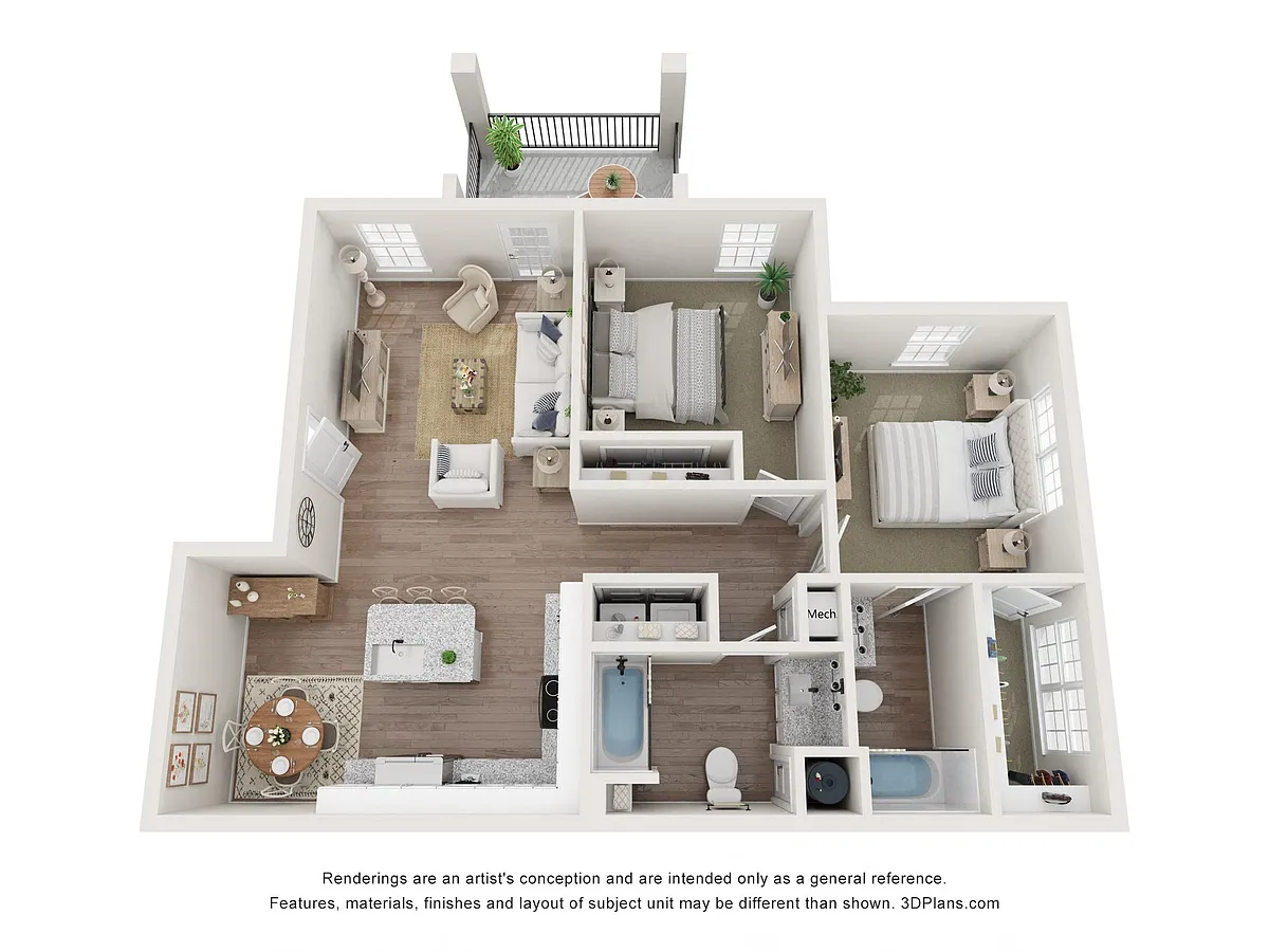 Floor plan B2