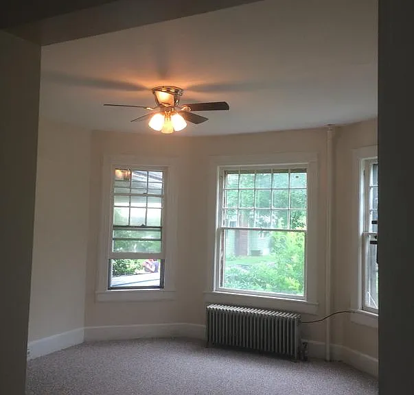 Living room, looking from kitchen.