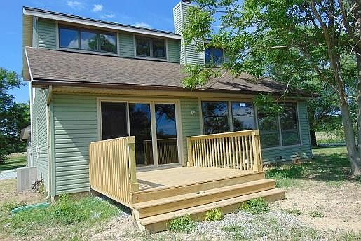 New Deck is off Dining.