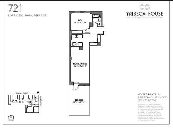2nd image of 50 Murray St APT 721