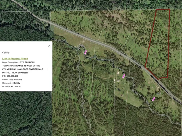 LOT 7 Fadear Creek Rd, Thompson Nicola, BC V0E 2E0