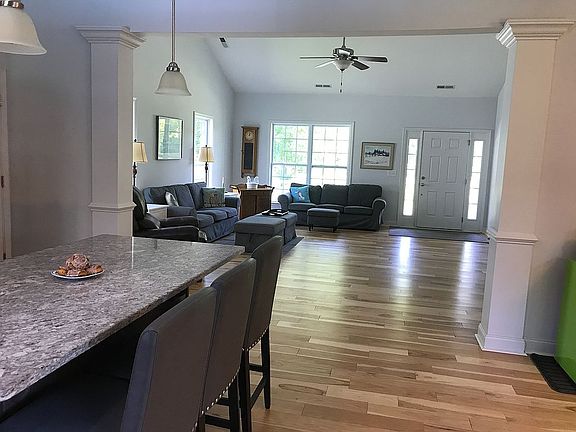 Great room from kitchen