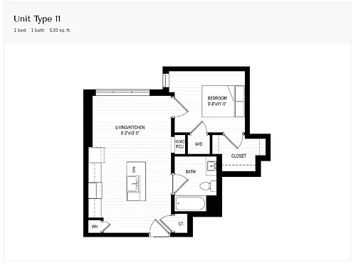 Floor plan Unit Type 11