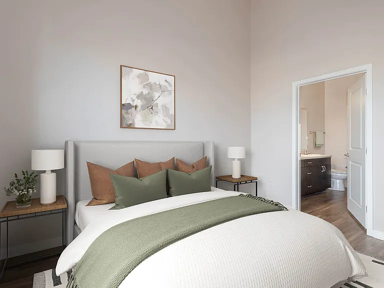 Bedroom with Hard Surface Flooring