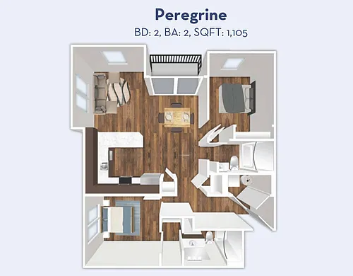 Floor plan Peregrine