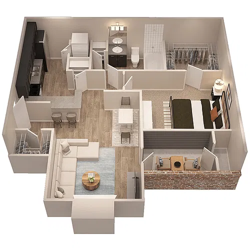 Floor plan Parkside Brooke