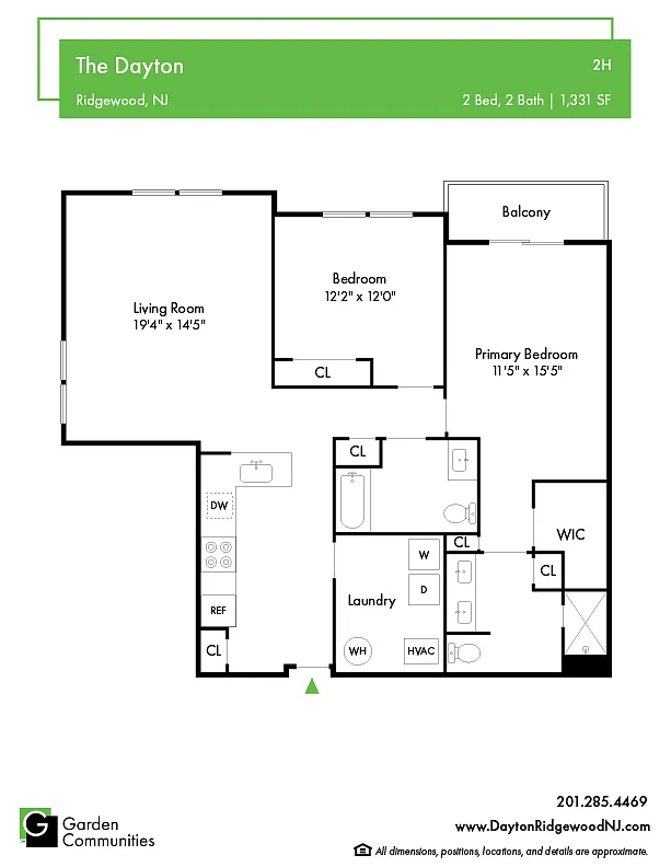 Floor plan $4.62/sq.ft. - 2H