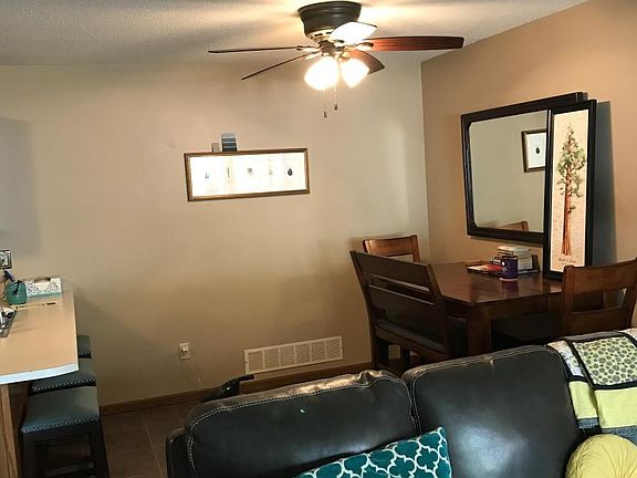 Dining area and family room.