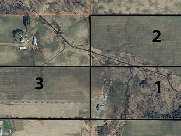 Yoder aerial with parcel numbers