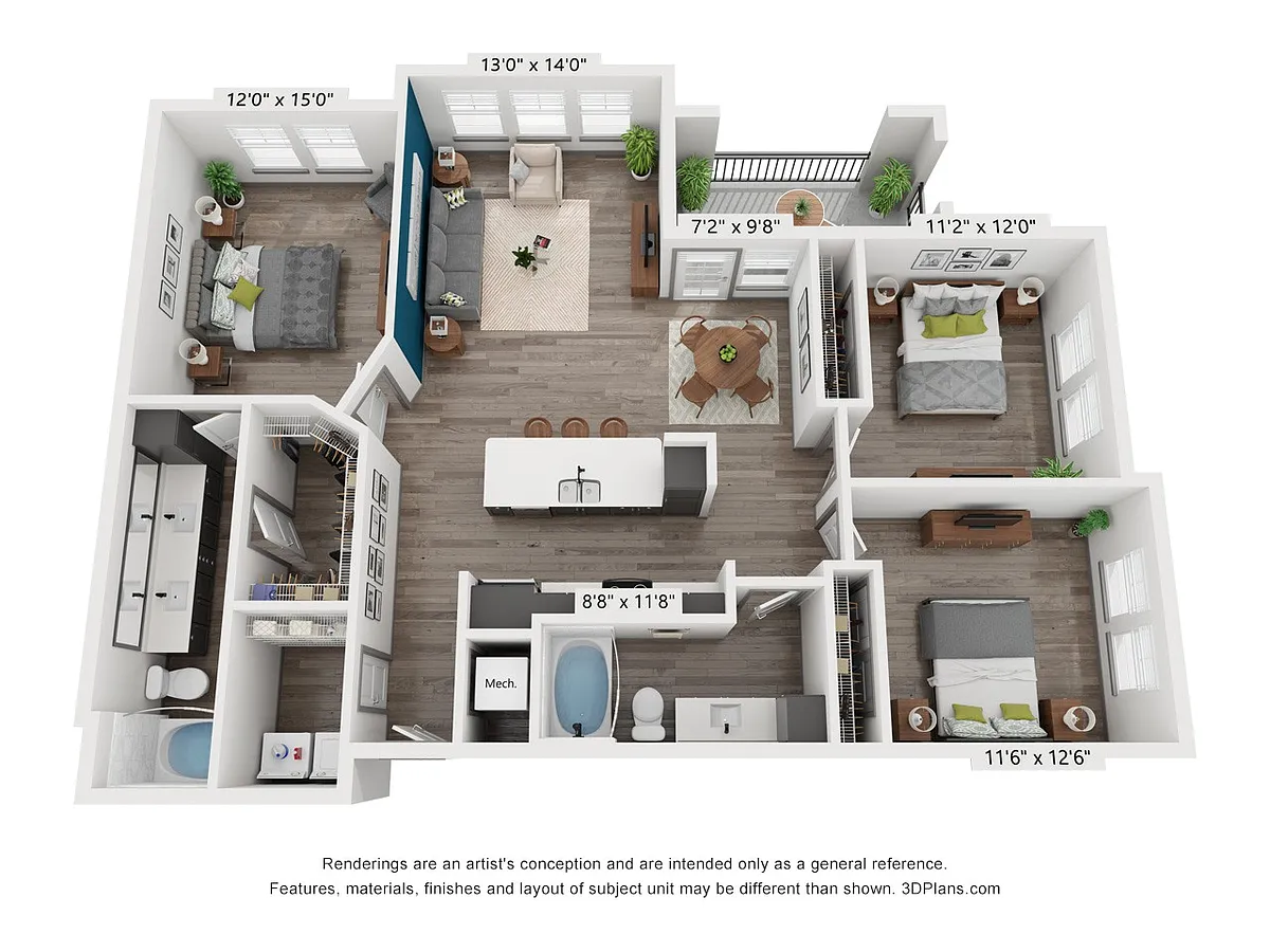 Floor plan C2
