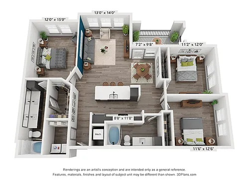Floor plan C2