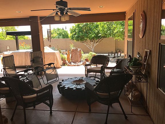 Back yard patio