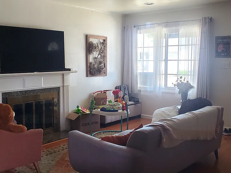 Living room, now emptied as of June 16th.