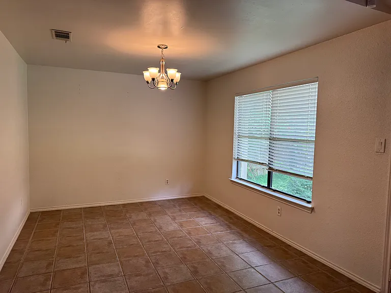 Dining room - view from living room