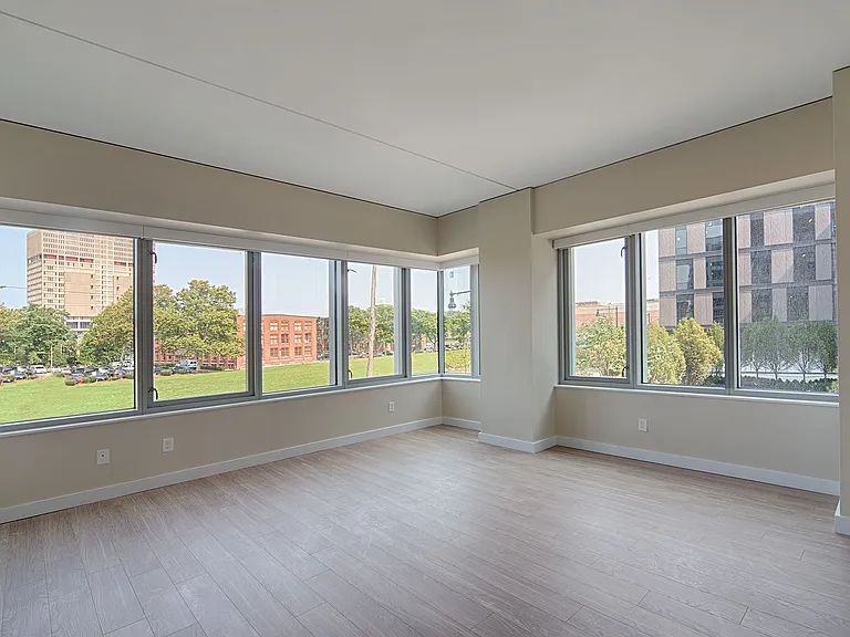 Homes feature large wall-to-wall windows with great views