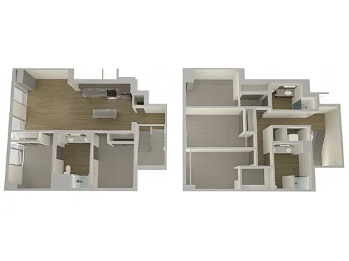 Floor plan 5x3DT
