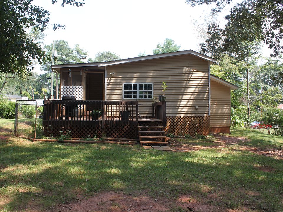 Rear of home