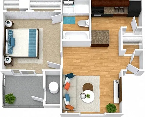 Floor plan A1