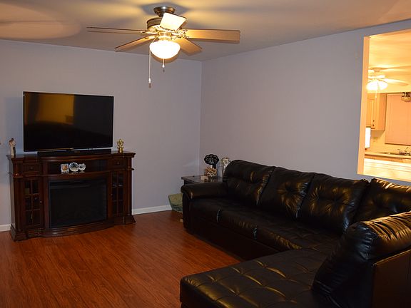 Living room, open to kitchen