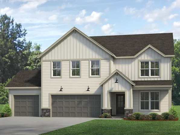 Patriot Farmhouse w/ 3-Car - The Enclave Plan, Heatherstone