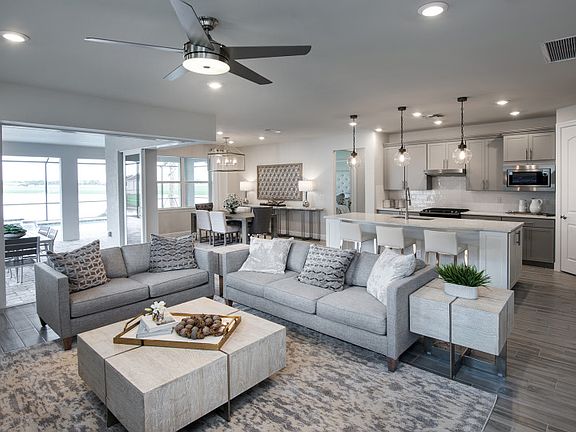 Open Flow-Through Layout