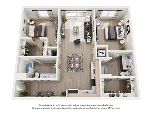 Floor plan 2C