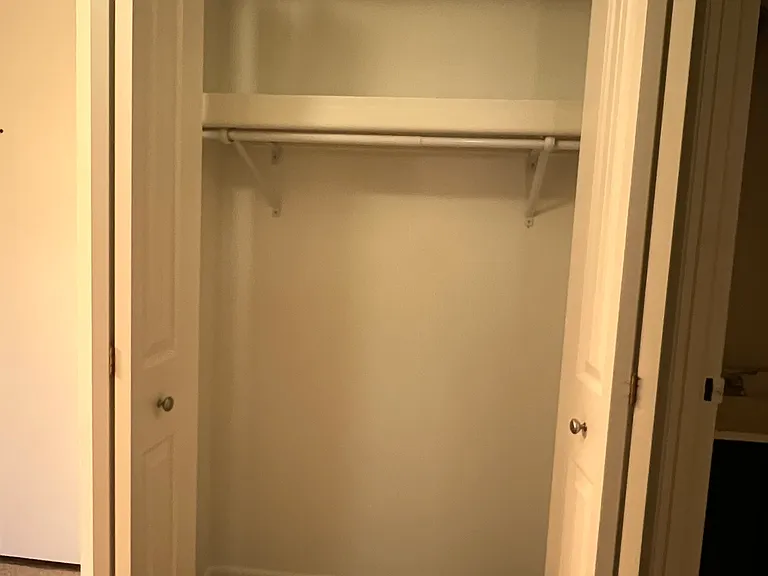 Hall closet