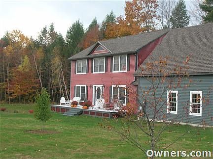 Front of house, garage